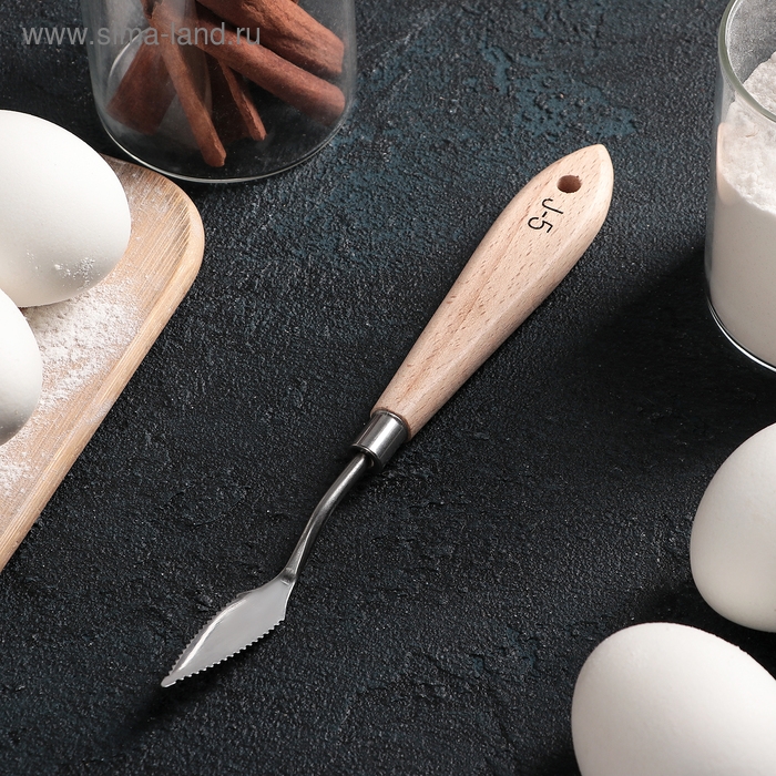 Лопатка кондитерская Доляна «Деко», 17 см Лопатка кондитерская Доляна «Деко», 17 см