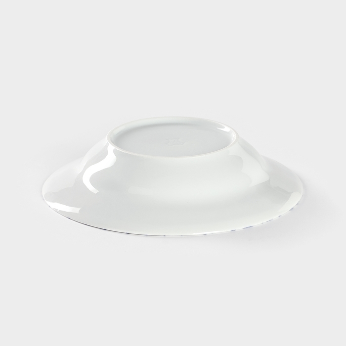 Тарелка фарфоровая глубокая &laquo;Беатриче&raquo;, 250 мл, d=20 см, цвет белый