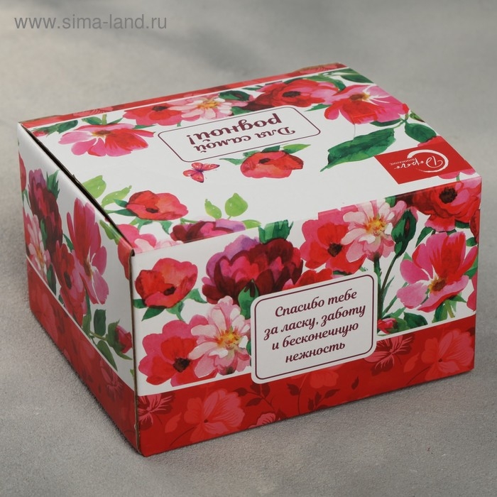 Кружка с ложкой &laquo;Любимой маме&raquo;, 350 мл