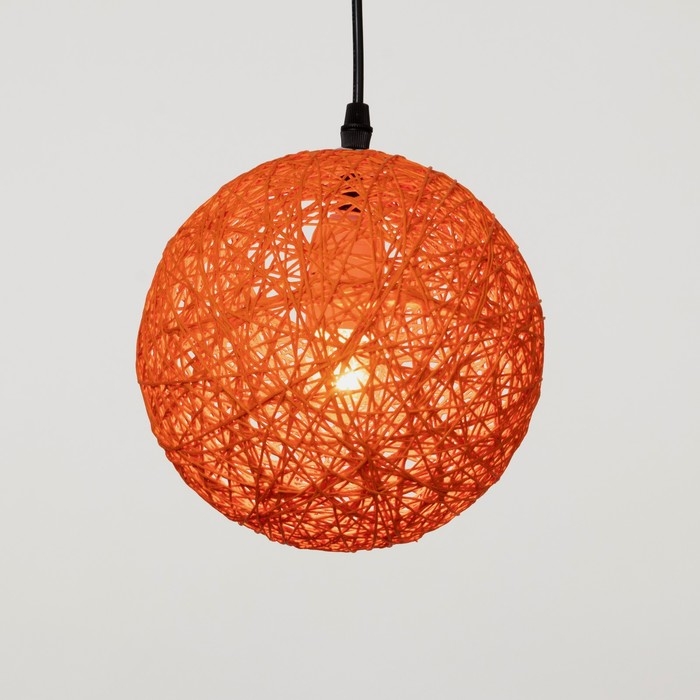 Светильник BayerLux Ротанг 1хЕ27 15Вт оранжевый 20х20х120 см Светильник BayerLux Ротанг 1хЕ27 15Вт оранжевый 20х20х120 см