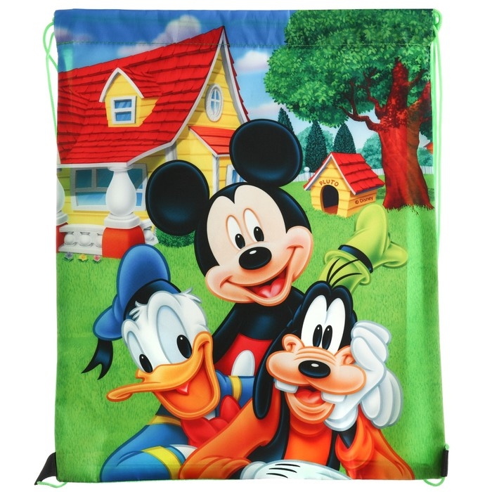 Мешок для обуви 420*330 мм,  Мешок для обуви 420*330 мм, "Микки, Дональд и Гуфи", Микки Маус и друзья