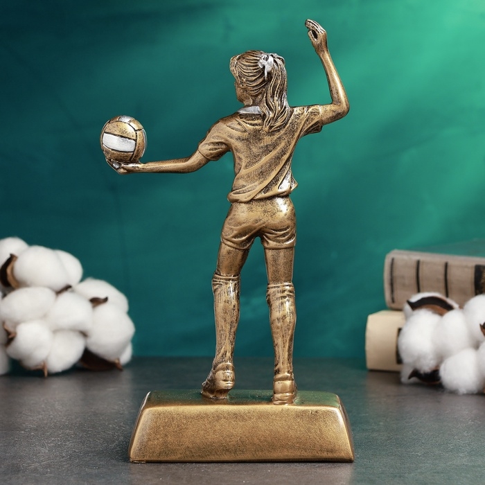 Стела Стела "Волейбол женский" 12х7х23см