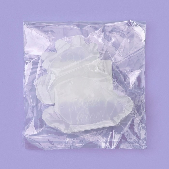 Силиконовый молд для леденцов и шоколада «С Новым годом» Силиконовый молд для леденцов и шоколада «С Новым годом»