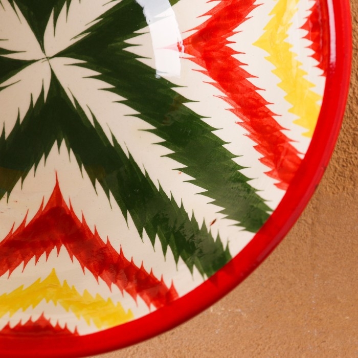 Коса Риштанская Керамика  Коса Риштанская Керамика "Атлас", 18 см, большая, разноцветная