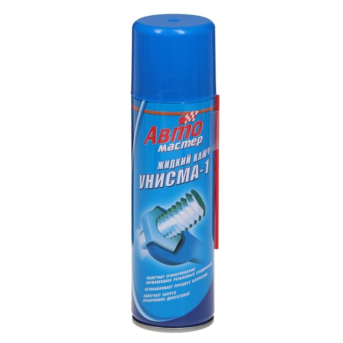 Жидкий гаечный ключ Авто мастер Унисма-1, 225 мл, аэрозоль Жидкий гаечный ключ Авто мастер Унисма-1, 225 мл, аэрозоль