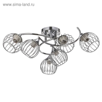 Люстра 73172/6 E27 40Вт хром 60х60х26 см BayerLux