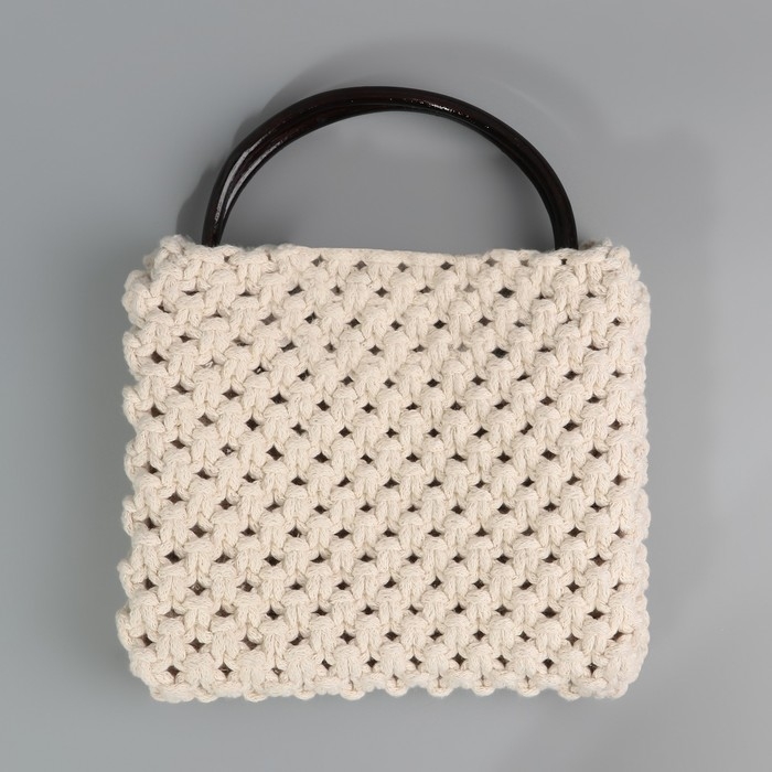 Ручки для сумки, 2 шт, бамбук, 17 × 13/15,5 × 11,5 см, цвет чёрный Ручки для сумки, 2 шт, бамбук, 17 × 13/15,5 × 11,5 см, цвет чёрный