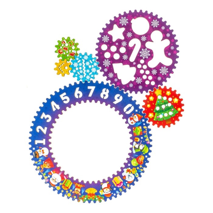 Спирограф «Новогодние подарки» Спирограф «Новогодние подарки»