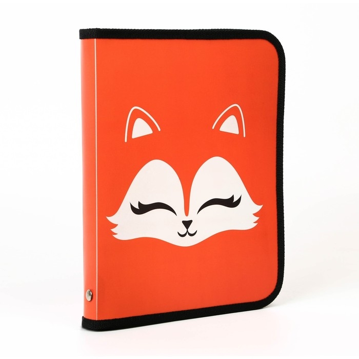 Папка для тетрадей А5 на молнии вокруг пластик ПМ-А5-04 дев «1 сентября: Лиса» Папка для тетрадей А5 на молнии вокруг пластик ПМ-А5-04 дев «1 сентября: Лиса»