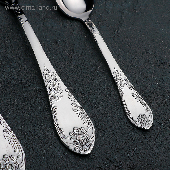 Набор столовых приборов «Императорский», 18 предметов, картонная коробка Набор столовых приборов «Императорский», 18 предметов, картонная коробка