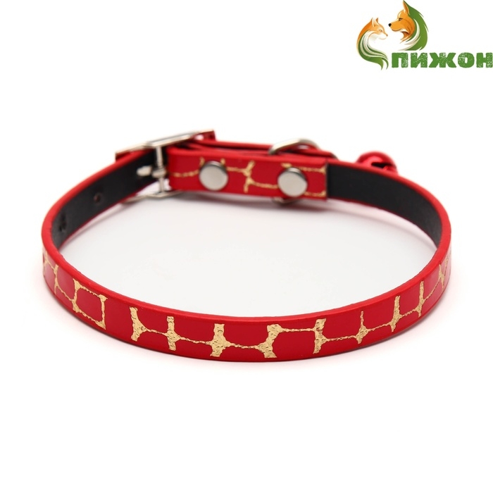 Ошейник перламутровый Ошейник перламутровый "Битое стекло", с бубенчиком, 30 х 1 см, микс цветов