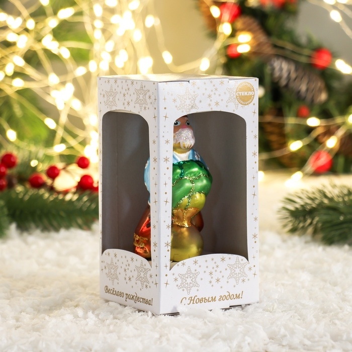 Ёлочная игрушка "Дед с репкой"