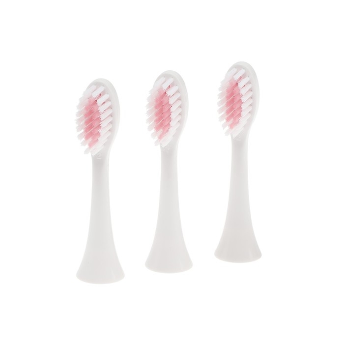 Электрическая зубная щётка Luazon LP-009, вибрационная, 8500 дв/мин, 4 насадки, 2хАА,розовая Электрическая зубная щётка Luazon LP-009, вибрационная, 8500 дв/мин, 4 насадки, 2хАА,розовая