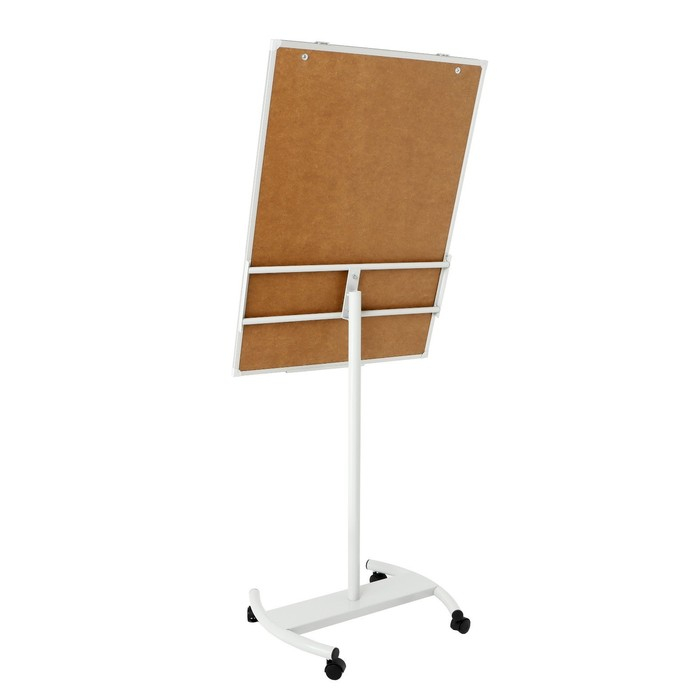 Флипчарт мобильный магнитно-маркерный 70х100 см, Calligrata СТАНДАРТ, в алюминиевом профиле, на роликах Флипчарт мобильный магнитно-маркерный 70х100 см, Calligrata СТАНДАРТ, в алюминиевом профиле, на роликах