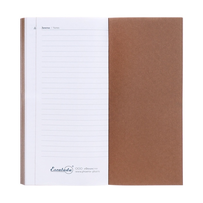 Еженедельник датированный 2025 года, 80х165 мм, 64 листа ESCALADA, мягкая обложка из искусственной кожи, блинтовое тиснение, блок 70 г/м², бежевый Еженедельник датированный 2025 года, 80х165 мм, 64 листа ESCALADA, мягкая обложка из искусственной кожи, блинтовое тиснение, блок 70 г/м², бежевый