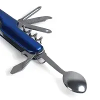 Нож швейцарский 9 в 1, синий