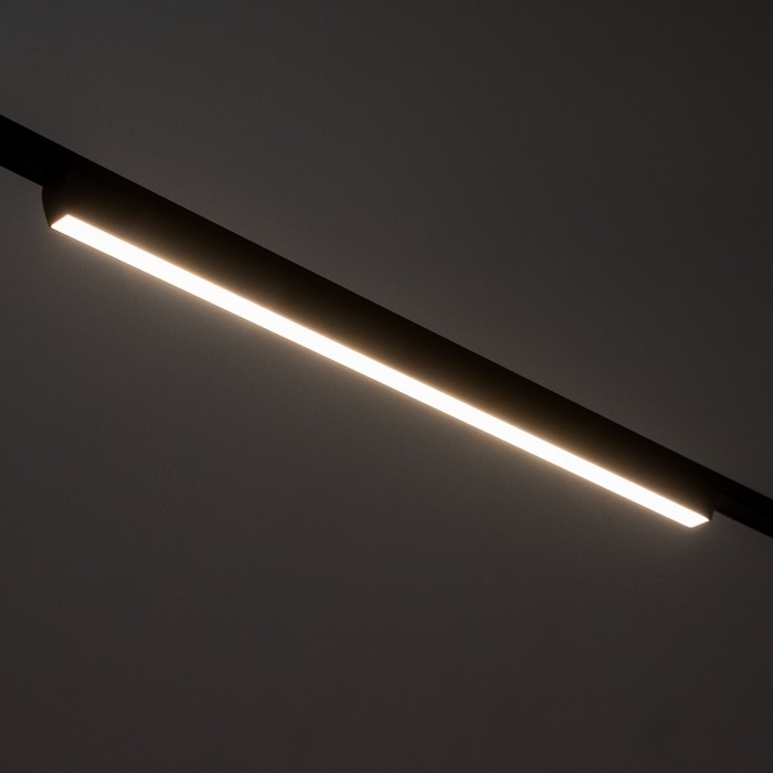 Светильник трековый SLIM Светильник трековый SLIM "Линия-66" LED 36Вт 3000K-6000К 48V CRI90 черный 3,2х3,8х66,2см