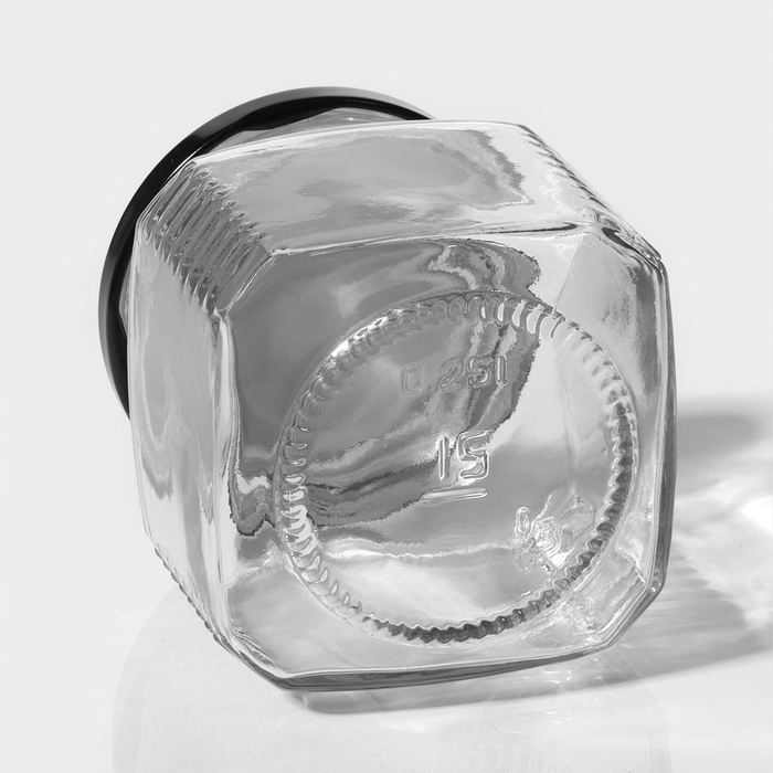 Набор стеклянных банок с крышкой для консервации, ТО-66 мм, для свечей, 250 мл, 6 шт Набор стеклянных банок с крышкой для консервации, ТО-66 мм, для свечей, 250 мл, 6 шт