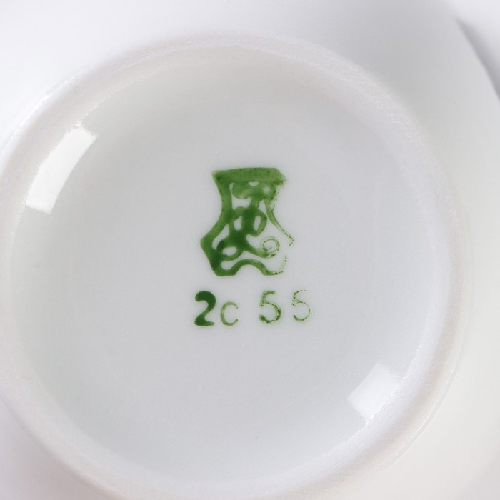 Кружка фарфоровая &laquo;Рысь&raquo;, 300 мл, белая