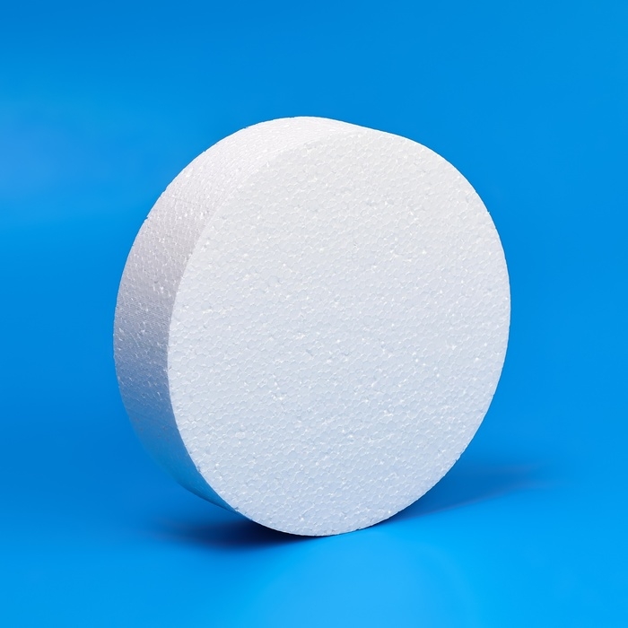 Флористическая основа из пенопласта Флористическая основа из пенопласта "Диск", 20 х 5 см