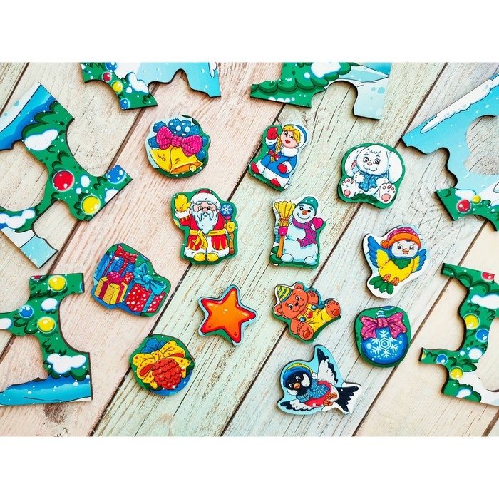 Пазл «Новогоднее настроение», размер 20,3x29,3 см Пазл «Новогоднее настроение», размер 20,3x29,3 см