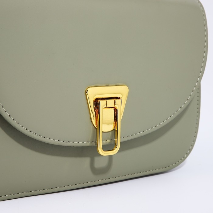 Сумка-мессенджер на клапане, цвет зелёный Сумка-мессенджер на клапане, цвет зелёный