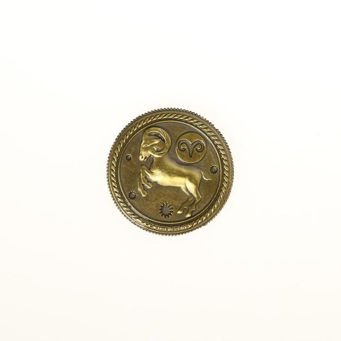 Монета сувенир знак зодиака «Овен», d=2,5 см.