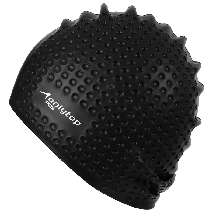 Шапочка для плавания взрослая ONLYTOP Swim, для длинных волос, силиконовая, обхват 54-60 см, цвета МИКС Шапочка для плавания взрослая ONLYTOP Swim, для длинных волос, силиконовая, обхват 54-60 см, цвета МИКС