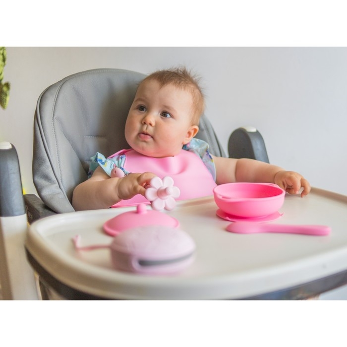 Соска - пустышка цельносиликоновая классическая «Цветочек», от 0 мес., цвет розовый Соска - пустышка цельносиликоновая классическая «Цветочек», от 0 мес., цвет розовый