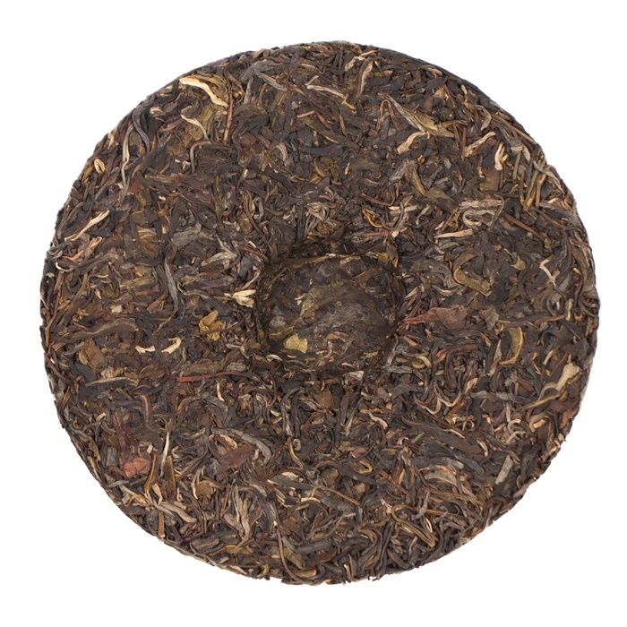 Чай китайский зелёный  Чай китайский зелёный "Шен Пуэр Мэнсун", уезд Мэнхай, 2022 г, блин, 357 г