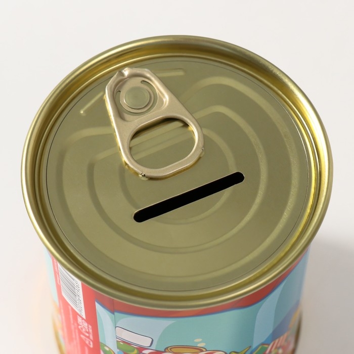 Копилка-банка металл  Копилка-банка металл "На сладости, для радости"