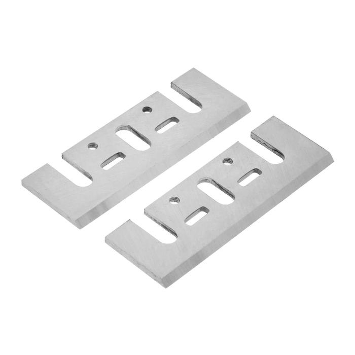 Ножи для электрорубанка ТУНДРА, HCS, 82 x 29 мм, 2 шт. Ножи для электрорубанка ТУНДРА, HCS, 82 x 29 мм, 2 шт.