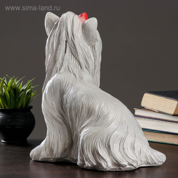 Копилка Копилка "Йоркширский терьер сидя" 30х21х35см