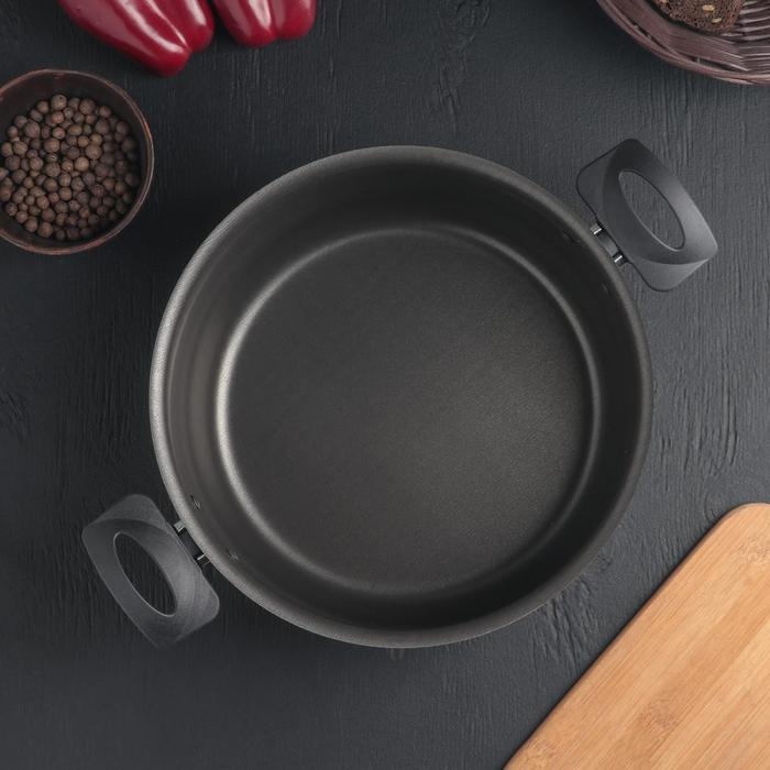 Кастрюля Consul, 4.2 л, d=24 см, цвет чёрный Кастрюля Consul, 4.2 л, d=24 см, цвет чёрный