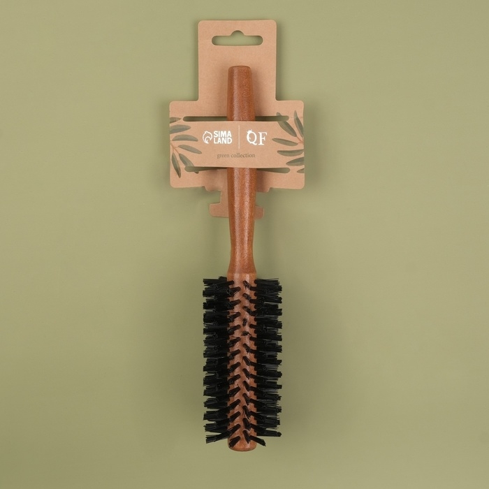 Брашинг, d = 2/5 × 22 см, искусственная щетина, цвет «тёмное дерево» Брашинг, d = 2/5 × 22 см, искусственная щетина, цвет «тёмное дерево»