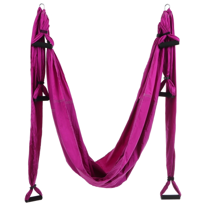Гамак для йоги Sangh, 250x150 см, цвет фиолетовый Гамак для йоги Sangh, 250x150 см, цвет фиолетовый