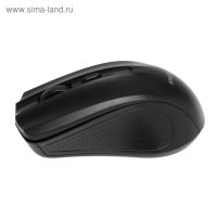 Мышь Smartbuy ONE 352, беспроводная, оптическая, 1600 dpi, 2xAAA (не в комплекте), чёрная