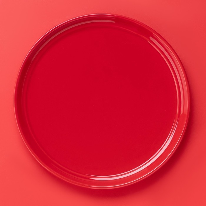 Блинница новогодняя Доляна «Парк аттракционов», d=23 см, керамика, цвет белый Блинница новогодняя Доляна «Парк аттракционов», d=23 см, керамика, цвет белый