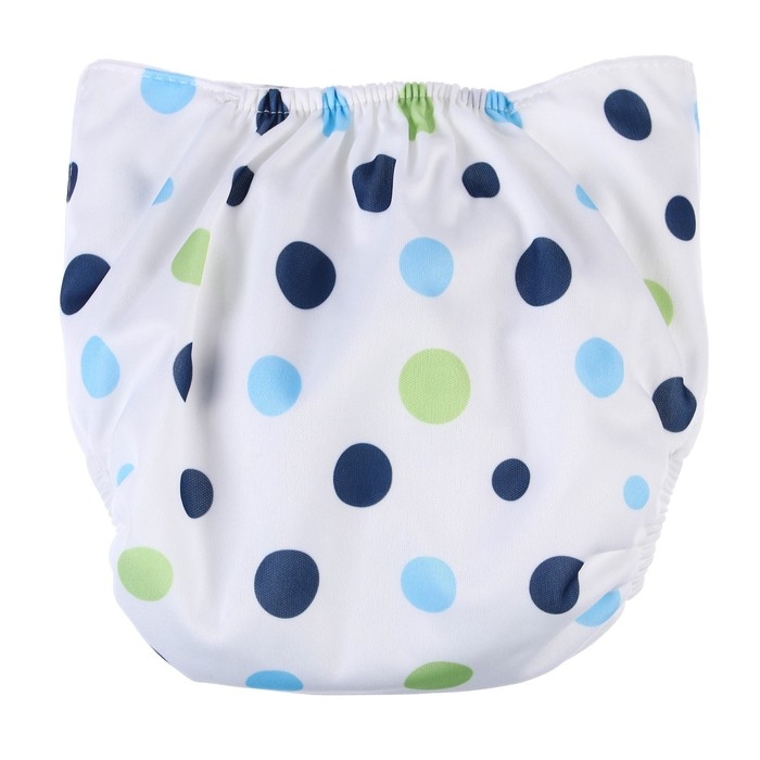 Трусики-подгузник, многоразовый, с вкладышем «Шарики», Крошка Я