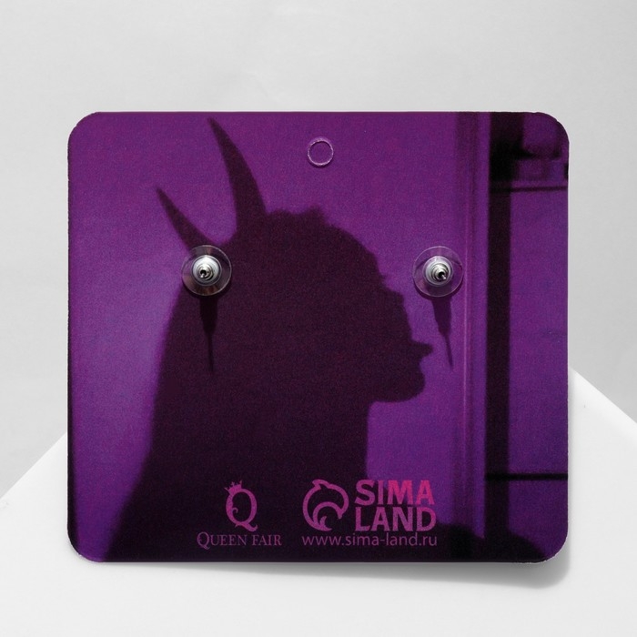 Серьги акрил SEXY, цвет жёлто-белый в серебре Серьги акрил SEXY, цвет жёлто-белый в серебре