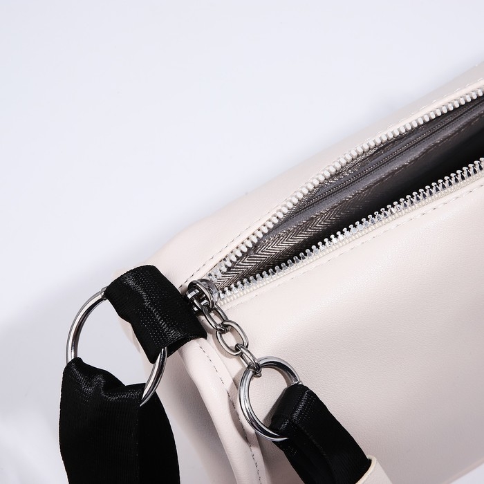 Сумка кросс-боди на молнии, цвет бежевый Сумка кросс-боди на молнии, цвет бежевый