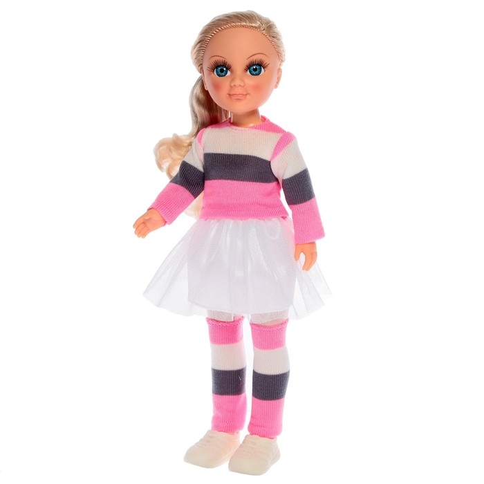 Кукла «Анастасия. Яркие полоски» со звуковым устройством Кукла «Анастасия. Яркие полоски» со звуковым устройством