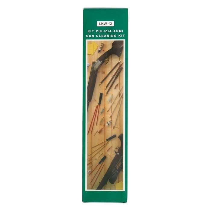 Набор для чистки ружей LUCKY VIEW, кал.12, 3 ерша, алюм. шомпол, 85 см Набор для чистки ружей LUCKY VIEW, кал.12, 3 ерша, алюм. шомпол, 85 см