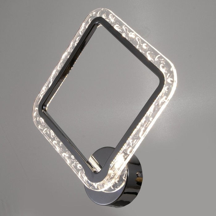 Бра 1834/1SL LED 24Вт 4000К серебро 32,5х5,5х33 см