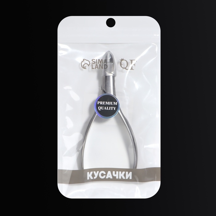 Кусачки педикюрные «Premium», 13 см, длина лезвия - 16 мм, цвет серебристый