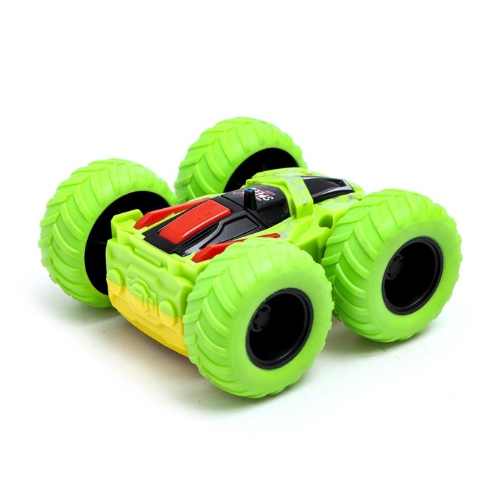 Перевёртыш инерционный «Трюкач», цвет зелёный Перевёртыш инерционный «Трюкач», цвет зелёный