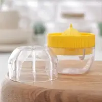 Соковыжималка для лимона Альтернатива, 7&times;7&times;8 см, пластик, жёлтый