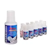 Корректирующая жидкость 20 мл, ErichKrause Extra, на основе растворителя, кисть