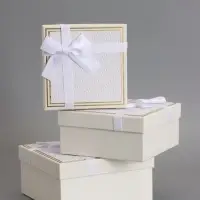 Наборок коробок 3 в 1 прямоугольные 19*19*9.8 17*17*8.0 15*15*6.5 см