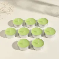 Набор свечей ароматических чайных &laquo;Лайм и мята&raquo;, 9 шт.